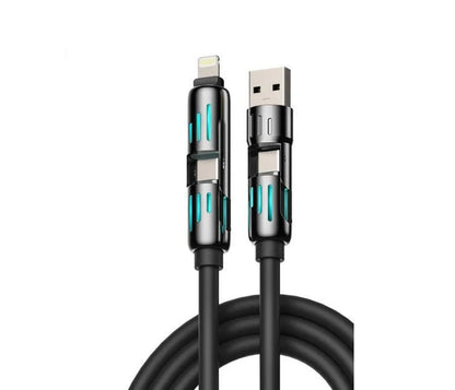 كابل شحن USB متعدد 4 في 1