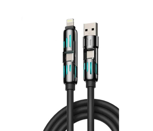 كابل شحن USB متعدد 4 في 1