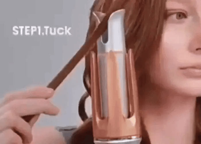 SHEGLAM HAIR – مكواة تجعيد الشعر الفورية It-Curl بلمسة واحدة ©