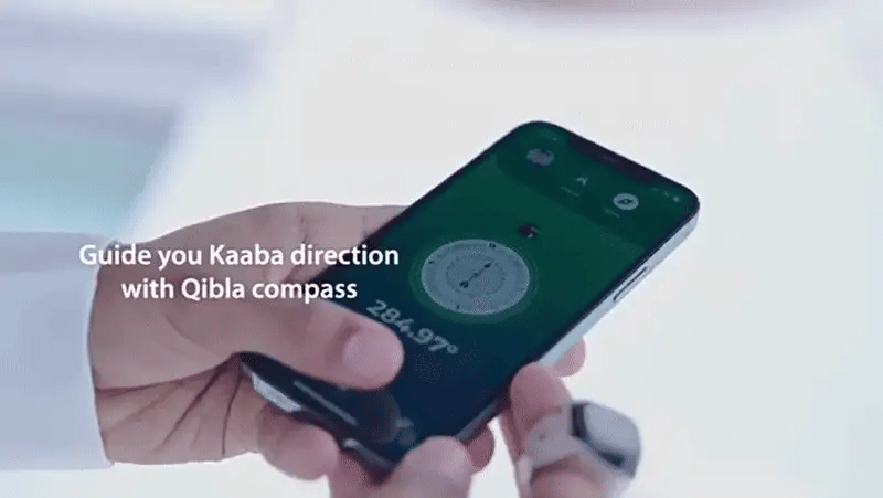 Digital Tasbih Zikr Ring