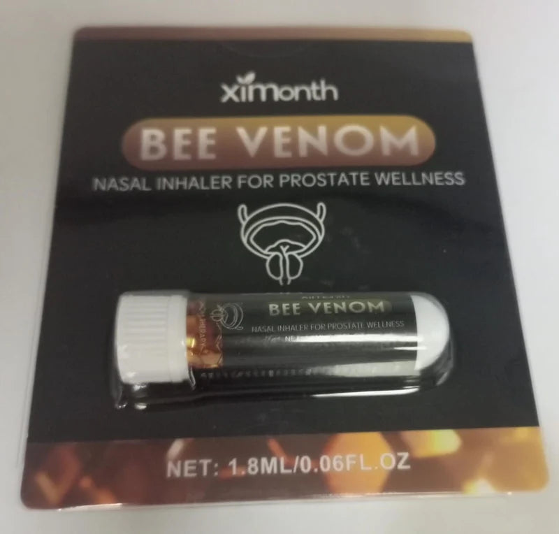 BeeBoom Nasal Inhaler for Prostate Wellness – Natural Bee Venom Prostate Support | Fast Absorbing Nasal Inhaler for Men’s Prostate Health