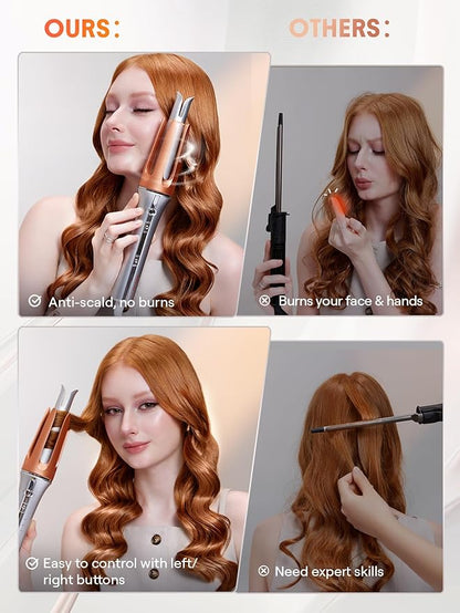 SHEGLAM HAIR – مكواة تجعيد الشعر الفورية It-Curl بلمسة واحدة ©